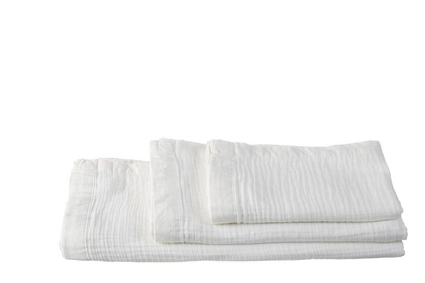 Douchelaken VT Wonen Cuddle Towel White (70 x 140 cm)