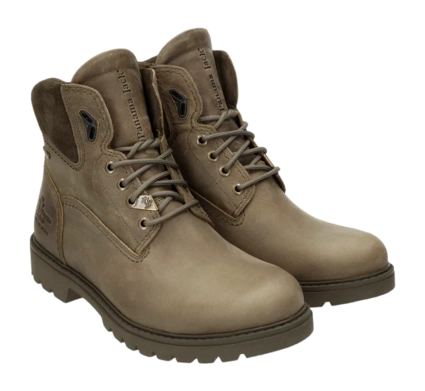 Boots Panama Jack Men Amur GTX C32 Gevet leer Khaki | Schoenfashion