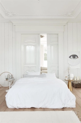 Dekbedovertrek VT Wonen Natural Stone White Katoen