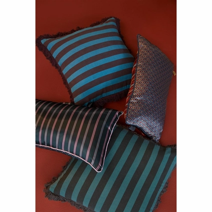 Federa cuscino CASATA 50 x 30 cm, grigio acciaio, Blomus