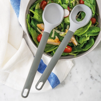 BergHOFF Graphite 2Pc Soup Ladle and Serving Spoon Set main image 0