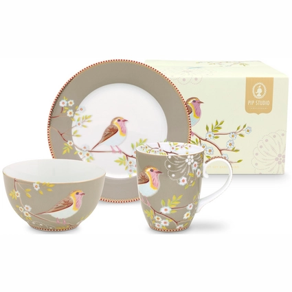 Pip Studio Early Bird Ontbijtset - Set van 3