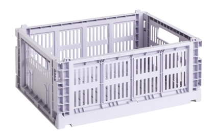 HAY Colour Crates Krat M - Rechthoekig - Lavender