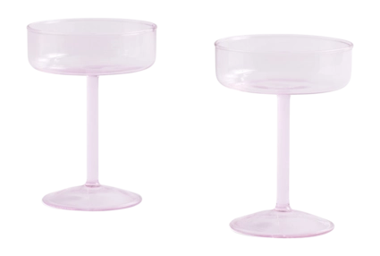 HAY Tint Champagnecoupe 2 st. - Roze