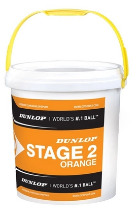 Balles De Tennis HEAD Stage 2 Orange - Lot De 3 - 50% Plus Lentes - Pour Enfants 8-9 Ans - Terrain Orange