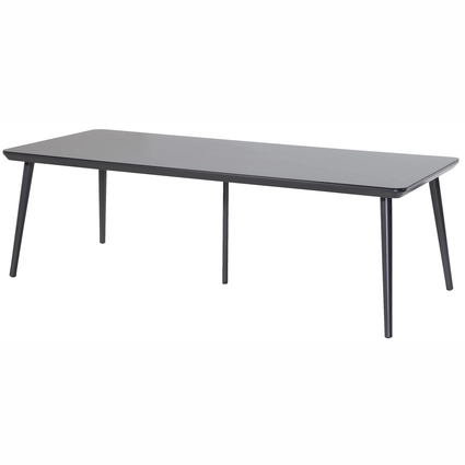Hartman Sophie Studio HPL Tuintafel B 240 x D 100 cm - Zwart