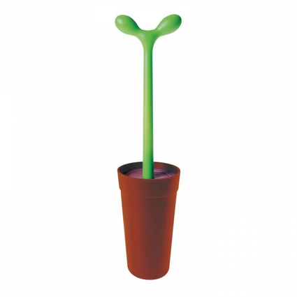 Alessi Merdolino Toiletborstel met houder