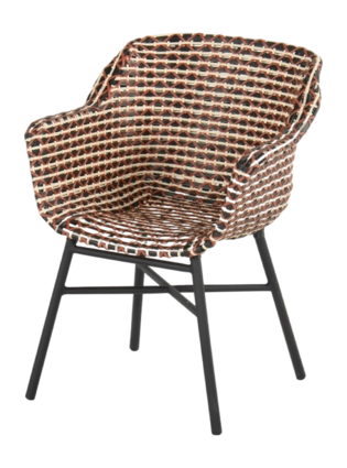 Hartman Delphine Diningstoel - Coral