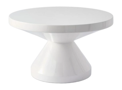 POLSPOTTEN Zig Zag Salontafel - White