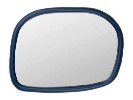 Zuiver Looks Spiegel| Wandspiegel Organische vorm Navy| Blauw M