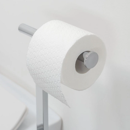 Toiletrek Sealskin Square Metaal Chroom
