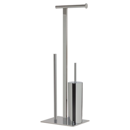 Toiletrek Sealskin Square Metaal Chroom