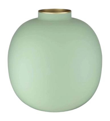 Pip Studio - Bloemenvaas - Groene vaas - Metaal - 23cm