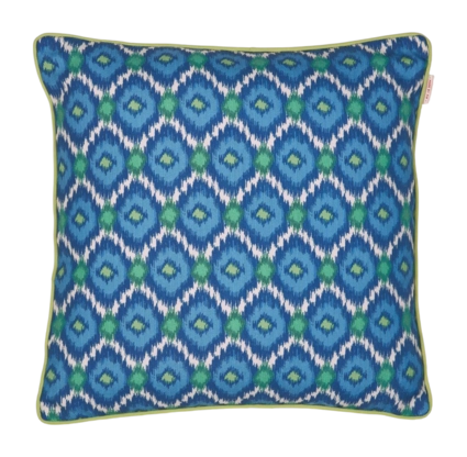 Pip Studio Zazu Sierkussen 53 x 53 cm - Blauw
