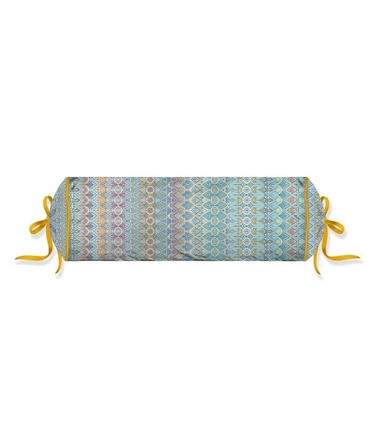 Pip Studio Ashanti Rolkussen 22 x 70 cm - Blauw