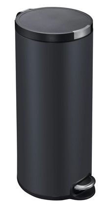 EKO Pedaalemmer Artistic Step Bin 30L Mat Zwart
