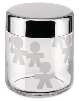 Alessi Voorraadpot Girotondo - AKK36 - ø 10.5 cm | 750 ml - door King-Kong