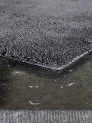 Bela bath mat dark grey
