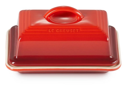 Le Creuset Kürbis-Butterdose Aus Steingut, 21,1 Cm, Olivgrün – Backfest & Spülmaschinenfest