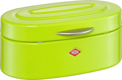 Wesco Mini Grandy Broodtrommel Wit - Gepoedercoat Plaatstaal Met Ventilatiegaten