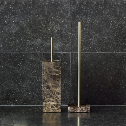 Hammam toilet brush holder brown1