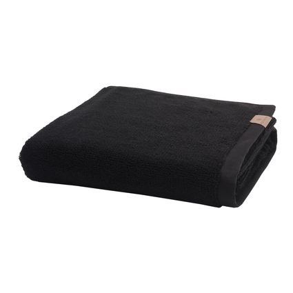 Aquanova Oslo Badlaken L 70 x B 130 cm - Zwart