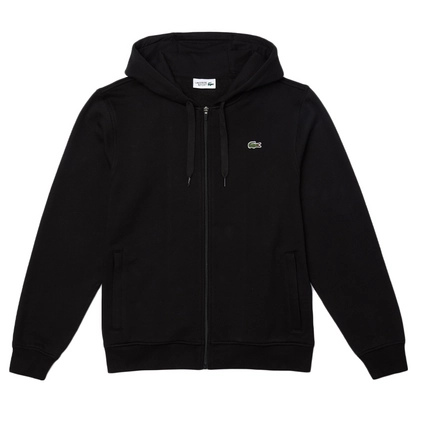 Vest Lacoste Men SH1551 Hooded Sweatshirt Zwart | Outdoorsupply