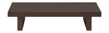 Ferm Living Kona Low Bijzettafel Dark Stained