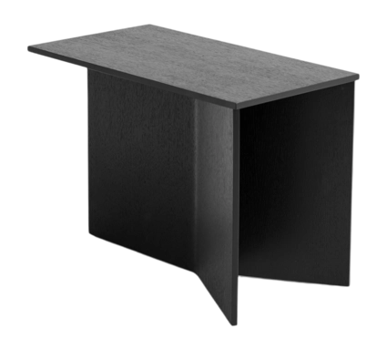 HAY Slit Table Wood Oblong Bijzettafel -  Zwart