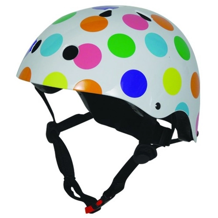 Fietshelm Kiddimoto Pastel Dotty | Fietstoebehoren