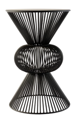 POLSPOTTEN Wired Bijzettafel - Black