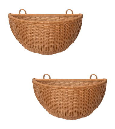 Ferm Living Braided Wandmanden - Set van 2