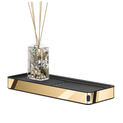 Tiger Cooper Planchet - B 28 cm - Zwart/Goud