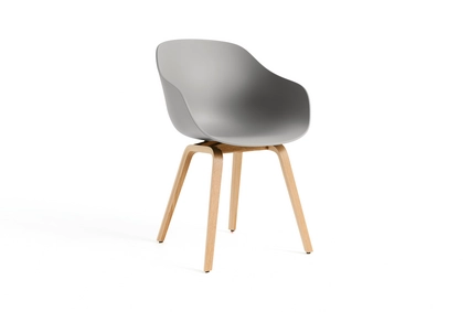 HAY About a Chair AAC222 Stoel - Oak - Concrete Grey