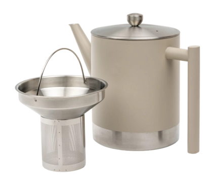 Bredemeijer Bella theepot 1,2 liter rvs chroom