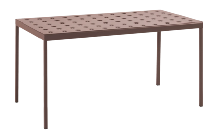 HAY Balcony Eettafel 144 x 76 cm - Iron red