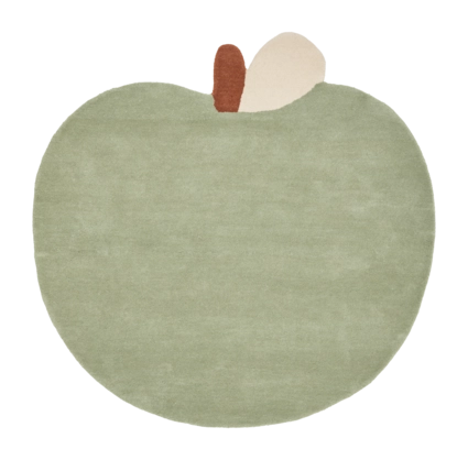 Ferm Living Apple Tufted Vloerkleed Ø 110 cm - Tea Green