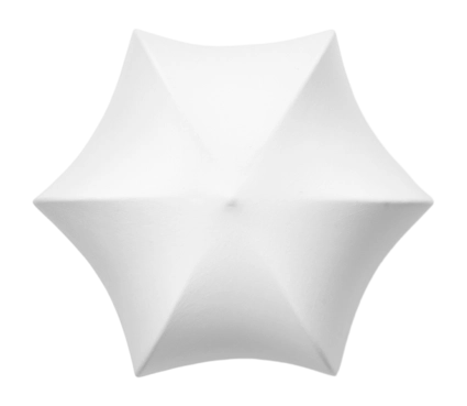 Ferm Living Poem Wandlamp Ø36 - White/Cashmere