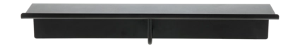 Wandplank Zone Denmark A-Coat Rack Black 80 x 21,5 x 14,8 cm