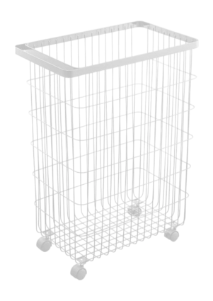 Yamazaki Wasmand op Wielen - Tower - Wit
