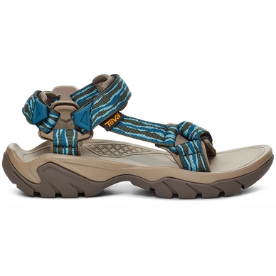 TEVA Damen Terra Fi 5 Trekkingsandale – Foggy Mountain Blue, Bequem & Rutschfest, 1099443