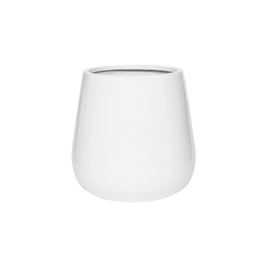 Bloempot Pottery Pots Essential Pax M Glossy White 44 x 46 cm