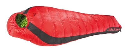 Slaapzak Salewa Fusion Hybrid -8 Flame Rechtshandig