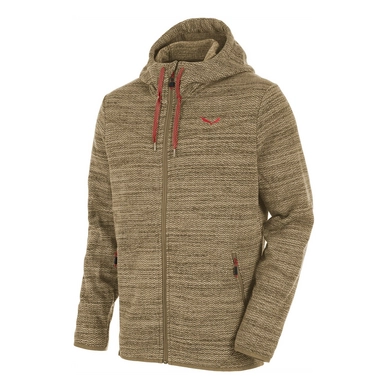 Vest Salewa Fanes Full Zip Hoody Men Driftwood