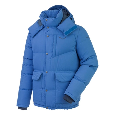 Winter Jacket Salewa Puez Bering Down Men Royal Blue