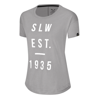 T-Shirt Salewa Selby Women Grey Melange