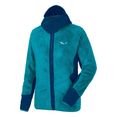 Vest Salewa Puez Warm Full Zip Hoody Women Caneel Bay