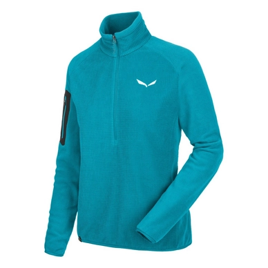 Trui Salewa Puez Plose 2 Half Zip Women Caneel Bay