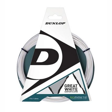 Squashsnaar Dunlop Bio Great White 18 gram (1.18mm/10m)