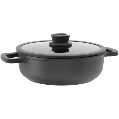 Poêle et Casserole BergHOFF Leo Line en Aluminium Moulé avec 2 poignées 28 cm Stone